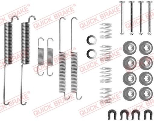 QUICK BRAKE Kit de acessórios, maxilas do travão 105-0787 QUICK BRAKE 105-0787 Kit de acessórios maxilas do travão Chariot Grandis preço