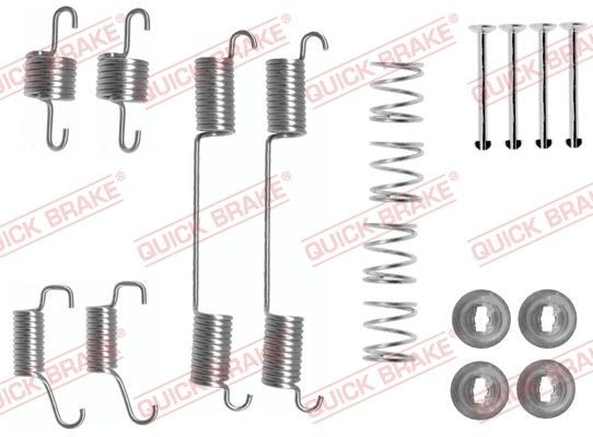QUICK BRAKE Kit de acessórios, maxilas do travão 105-0828 QUICK BRAKE 105-0828 Kit de acessórios maxilas do travão Range Rover Evoque l538 baratos