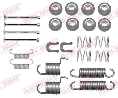 QUICK BRAKE Kit d'accessoires, mâchoire de frein 105-0834 QUICK BRAKE 105-0834 Kit d'accessoires mâchoires de frein Charade G102 prix