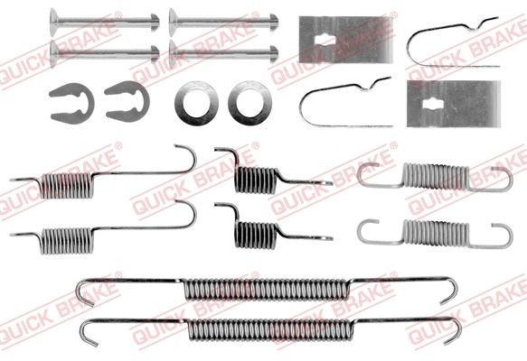 QUICK BRAKE Piederumu komplekts, Bremžu loki 105-0847 Piederumu komplekts bremžu loki QUICK BRAKE Kia VENGA 105-0847
