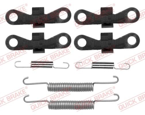 QUICK BRAKE Brake shoe fitting kit 105-0869 VOLVO 164 QUICK BRAKE brake shoe fitting kit 1050869