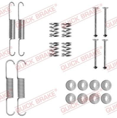Kit di accessori per ganasce freno QUICK BRAKE 105-0880 QUICK BRAKE 105-0880 Kit di accessori per ganasce freno Hyundai i30 2018