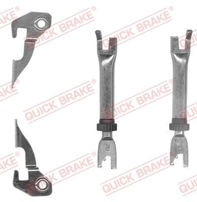 QUICK BRAKE Regulators, Trumuļu bremzes 107 53 001 QUICK BRAKE 107 53 001 Regulators, trumuļu bremzes OPEL Campo (TF0, TF1) lēti