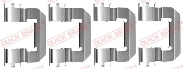 QUICK BRAKE Accessoireset, schijfremblok 109-0014 QUICK BRAKE 109-0014 Accessoireset, schijfremblok Hyundai Accent X3 prijs