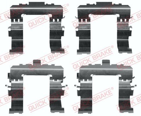 QUICK BRAKE Kit accessori, pastiglia freno 109-0020 QUICK BRAKE 109-0020 Kit accessori, pastiglia freno Subaru Outback V originale prezzo