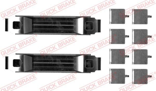 QUICK BRAKE Kit d'accessoires, plaquette de frein à disque 109-0029 QUICK BRAKE 109-0029 d'origine Kit d'accessoires, plaquette de frein à disque Q5 SUV Sportback (80A) coût