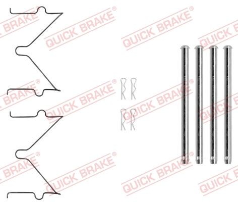 QUICK BRAKE Kit accessori, pastiglia freno 109-0040 QUICK BRAKE 109-0040 Kit accessori, pastiglia freno Echo Sedan (_P1_) prezzo