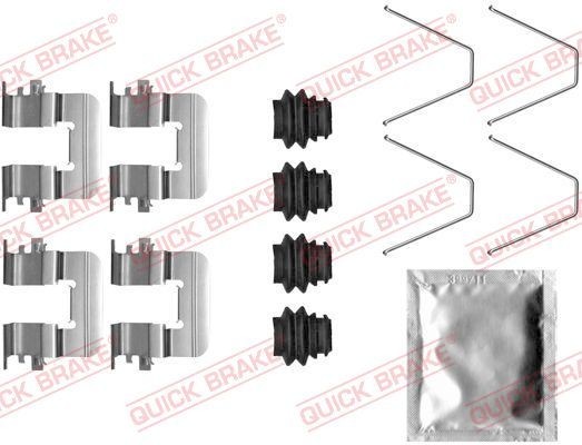QUICK BRAKE Jarrupalojen asennussarja 109-0046 QUICK BRAKE 109-0046 NISSAN SUNNY tarvikesarja, jarrupala hinta