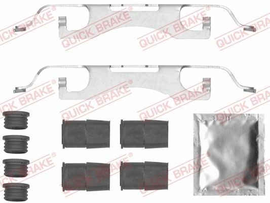 QUICK BRAKE Piederumu komplekts, Disku bremžu uzlikas 109-0049 QUICK BRAKE 109-0049 Piederumu komplekts, disku bremžu uzlikas Ford Focus IV HN orģinālās cena