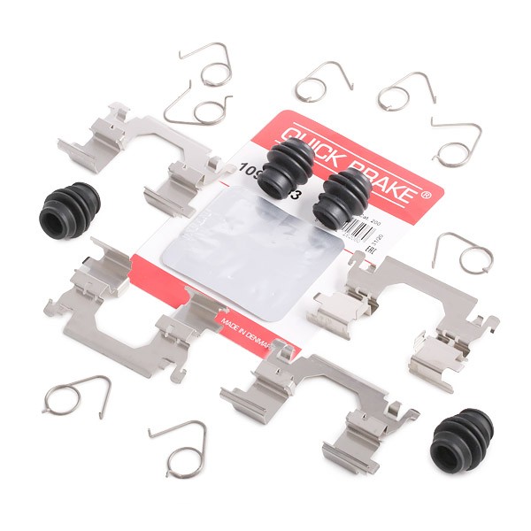 QUICK BRAKE Zubehörsatz, Scheibenbremsbelag 109-0053 Bremsbeläge-Zubehörsatz QUICK BRAKE CITY-COUPE 109-0053 günstig