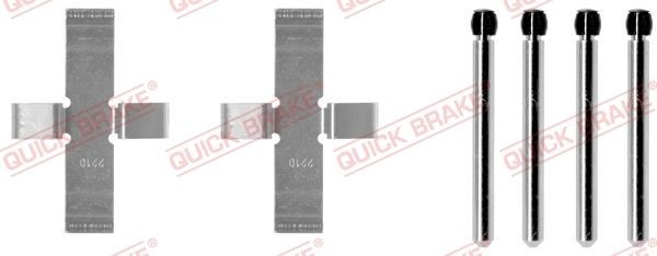QUICK BRAKE Piederumu komplekts, Disku bremžu uzlikas 109-0902 QUICK BRAKE 109-0902 Piederumu komplekts, disku bremžu uzlikas 99 Coupe lēti