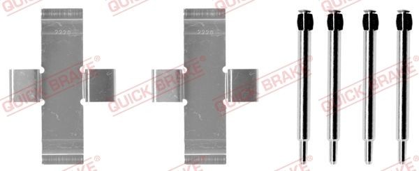 QUICK BRAKE Sada príslużenstva oblożenia kotúčovej brzdy 109-0913 QUICK BRAKE 109-0913 originálne Sada príslużenstva oblożenia kotúčovej brzdy VW T2 Van cena