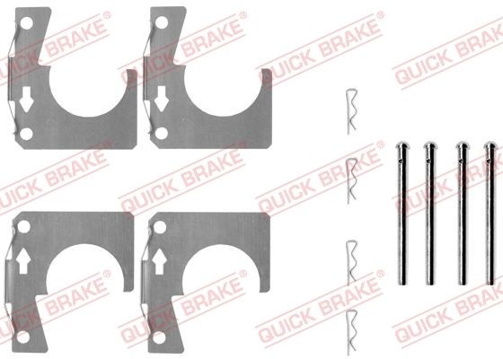QUICK BRAKE Σετ βοηθ. εξαρτημάτων, τακάκια φρένων 109-0914 QUICK BRAKE 109-0914 Σετ βοηθ. εξαρτημάτων, τακάκια φρένων 2500 Combi γνήσια τιμες