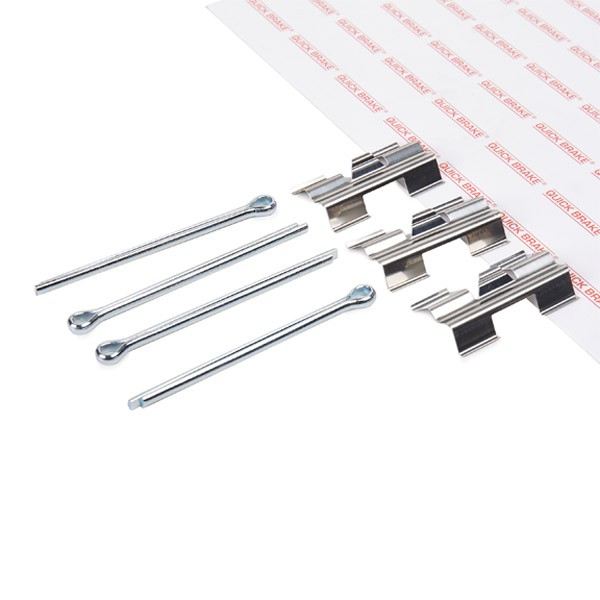 QUICK BRAKE Monteringssett, bremseklosser 109-0969 QUICK BRAKE 109-0969 Tibehørsett, skivebremse belegg Land Rover Discovery 1 originale pris