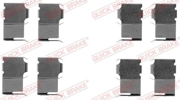 QUICK BRAKE Σετ βοηθ. εξαρτημάτων, τακάκια φρένων 109-1063 QUICK BRAKE 109-1063 Σετ βοηθ. εξαρτημάτων, τακάκια φρένων Ford Escort MK4 Combi τιμες