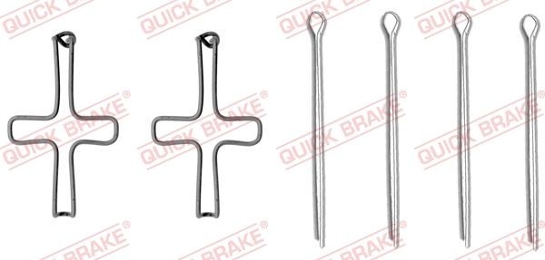 QUICK BRAKE Σετ βοηθ. εξαρτημάτων, τακάκια φρένων 109-1099 109-1099 Σετ βοηθ. εξαρτημάτων, τακάκια φρένων QUICK BRAKE SKODA YETI