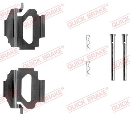 QUICK BRAKE Kit de acessórios, pastilhas de travão 109-1140 QUICK BRAKE 109-1140 Kit de acessórios, pastilhas de travão FORD Orion Mk3 (GAL) baratos