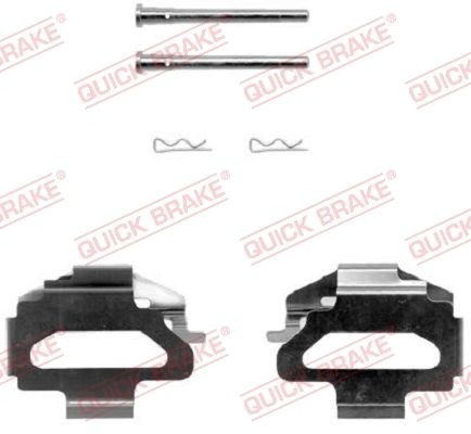 QUICK BRAKE Sada príslużenstva oblożenia kotúčovej brzdy 109-1141 QUICK BRAKE 109-1141 Sada príslużenstva oblożenia kotúčovej brzdy Ford Escort AVL za nízku cenu