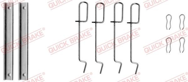 QUICK BRAKE Sada príslużenstva oblożenia kotúčovej brzdy 109-1151 QUICK BRAKE 109-1151 Sada príslużenstva oblożenia kotúčovej brzdy RENAULT 19 II Van lacné