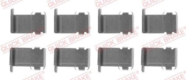 QUICK BRAKE Accessory Kit, disc brake pads 109-1162 QUICK BRAKE 109-1162 genuine Mitsubishi Colt 4 brake pad fitting kit price