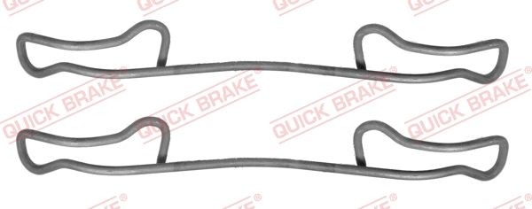 QUICK BRAKE Σετ βοηθ. εξαρτημάτων, τακάκια φρένων 109-1200 QUICK BRAKE 109-1200 Σετ βοηθ. εξαρτημάτων, τακάκια φρένων Mercedes W463 γνήσια τιμες
