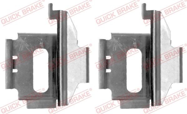 QUICK BRAKE Sada príslużenstva oblożenia kotúčovej brzdy 109-1282 QUICK BRAKE 109-1282 originálne Sada príslużenstva oblożenia kotúčovej brzdy Mercedes W463 cena