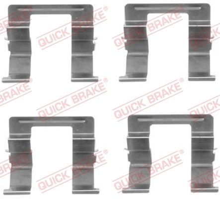 QUICK BRAKE Sada príslużenstva oblożenia kotúčovej brzdy 109-1605 QUICK BRAKE 109-1605 Sada príslużenstva oblożenia kotúčovej brzdy Mazda 6 GG Sedan cena