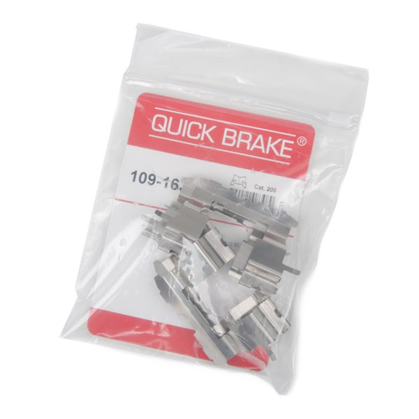 QUICK BRAKE Sada príslużenstva oblożenia kotúčovej brzdy 109-1631 QUICK BRAKE 109-1631 Sada príslużenstva oblożenia kotúčovej brzdy Toyota Prius 2 za nízku cenu