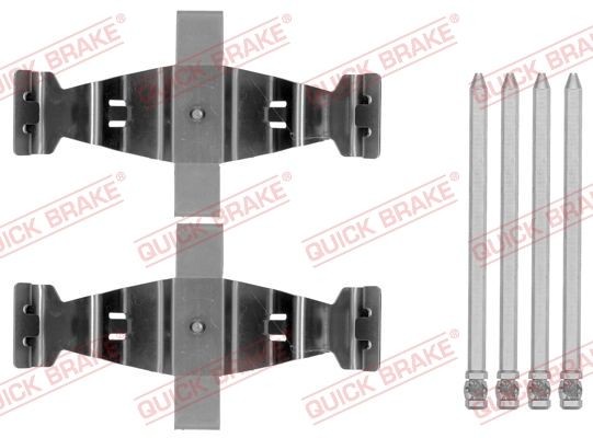 QUICK BRAKE Σετ βοηθ. εξαρτημάτων, τακάκια φρένων 109-1786 QUICK BRAKE 109-1786 Σετ βοηθ. εξαρτημάτων, τακάκια φρένων Mercedes W213 E Class τιμες