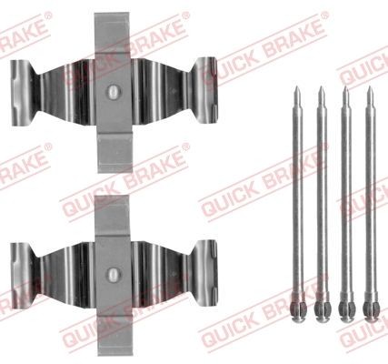 QUICK BRAKE Piederumu komplekts, Disku bremžu uzlikas 109-1803 109-1803 Piederumu komplekts, disku bremžu uzlikas QUICK BRAKE MERCEDES-BENZ A Klase