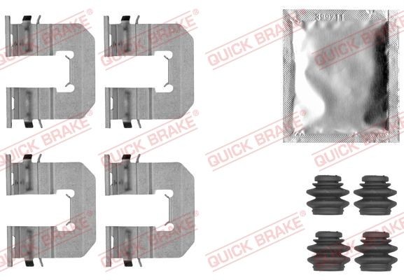 QUICK BRAKE Accessoireset, schijfremblok 109-1856 QUICK BRAKE 109-1856 Accessoireset, schijfremblok HYUNDAI Pony CW goedkoop