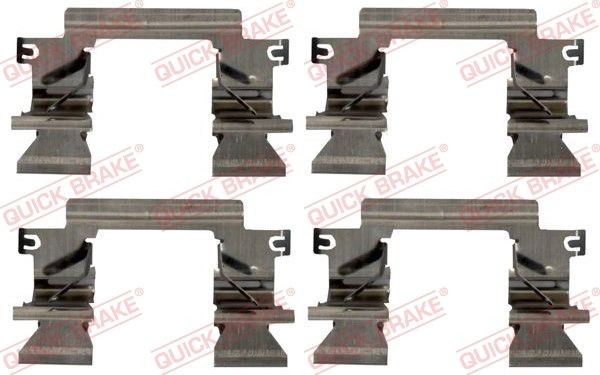 QUICK BRAKE Piederumu komplekts, Disku bremžu uzlikas 109-1862 109-1862 Piederumu komplekts, disku bremžu uzlikas QUICK BRAKE FORD SIERRA
