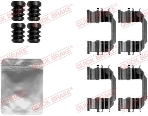 QUICK BRAKE Monteringssæt til bremseklodser 109-1870 QUICK BRAKE 109-1870 DAEWOO Korando SUV Cabriolet (KJ) Monteringssæt til bremseklodser til en rimelig pris