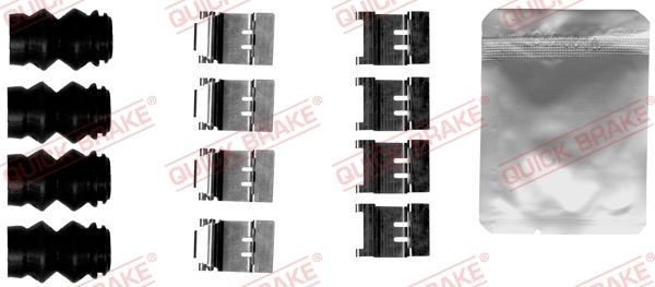 QUICK BRAKE Jarrupalojen asennussarja 109-1874 Toyota Auris Farmari tarvikesarja, jarrupala QUICK BRAKE 109-1874