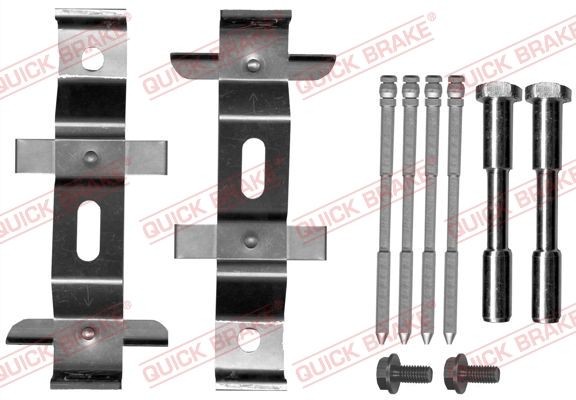 QUICK BRAKE Kit accessori, pastiglia freno 109-1894 QUICK BRAKE 109-1894 Kit accessori, pastiglia freno Land Rover Discovery 2 prezzo