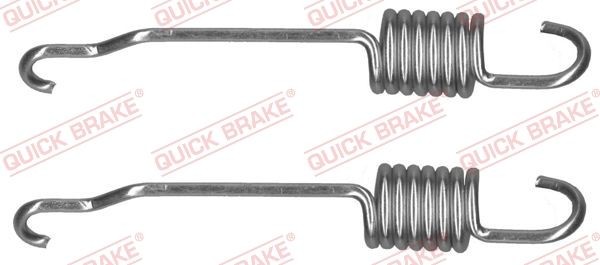 QUICK BRAKE Sada na opravu páky ručnej brzdy na brzdovom strmeni 113-0507 Čeľustí parkovacej brzdy QUICK BRAKE Citroën C3 113-0507