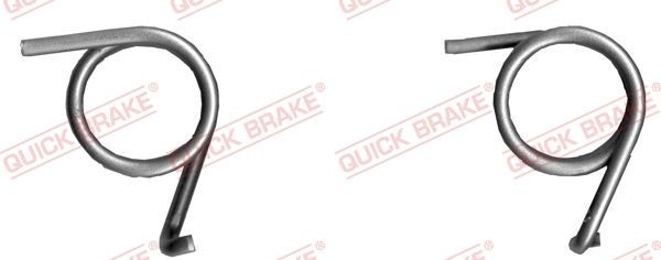 QUICK BRAKE Reperationssæt, håndbremsearm 113-0513 Håndbremsebakker QUICK BRAKE Opel SIGNUM 113-0513