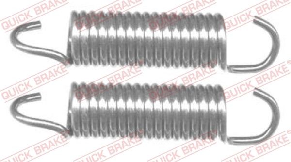 QUICK BRAKE Remondikomplekt, seisupidurihoob(Pidurisadul) 113-0516 QUICK BRAKE 113-0516 Piduriklotside komplekt seisupidur Nissan PATROL originaal
