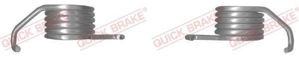 QUICK BRAKE Sada na opravu páky ručnej brzdy na brzdovom strmeni 113-0517 QUICK BRAKE 113-0517 Čeľustí parkovacej brzdy Mazda Premacy cp za nízku cenu