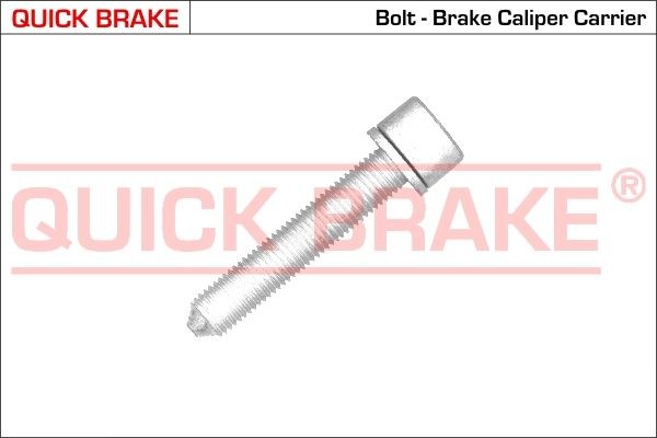 QUICK BRAKE Bullone, Pinza freno 11612 prezzo Supporto pinza freno Volkswagen 517 11612 QUICK BRAKE
