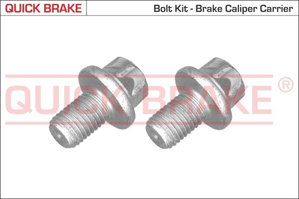 QUICK BRAKE Skrūve, Bremžu suports 11613K 11613K QUICK BRAKE Bremžu suporta kronšteins Skoda lēti