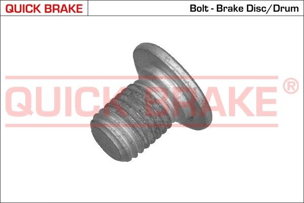 QUICK BRAKE Skrutka brzdového strmeňa 11661 11661 Drżiak brzdového strmeňa QUICK BRAKE MAZDA 121