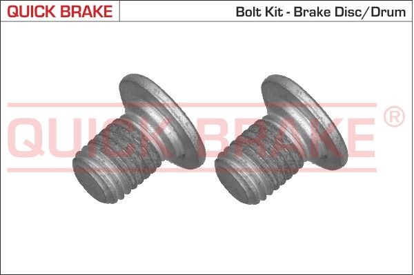 QUICK BRAKE Skrue, bremseskive 11661K Skrue, bremseskive QUICK BRAKE KANGOO 11661K billige