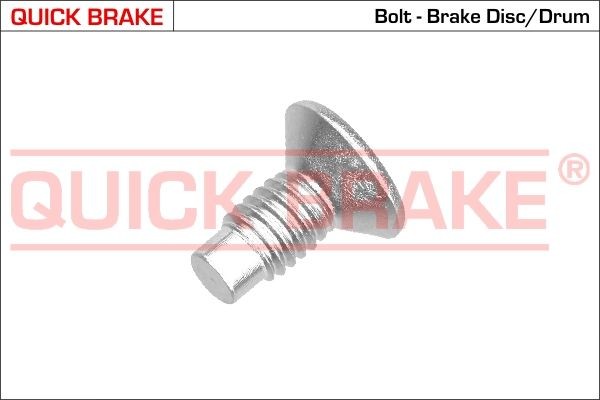 QUICK BRAKE Schroef, remzadel 11663 11663 Remklauw houder QUICK BRAKE SEAT TOLEDO