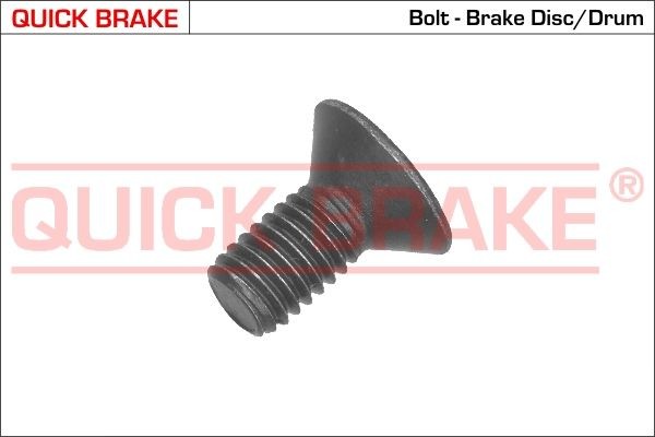 QUICK BRAKE Skrutka brzdového strmeňa 11665 11665 Drżiak brzdového strmeňa MAZDA 121 QUICK BRAKE