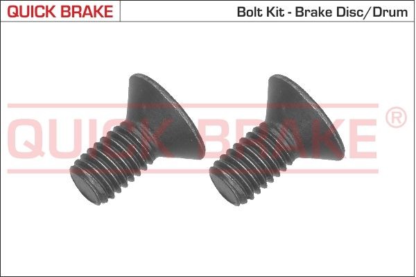 QUICK BRAKE Skrue, bremseskive 11665K QUICK BRAKE 11665K Citroen C25 280 Skrue, bremseskive pris