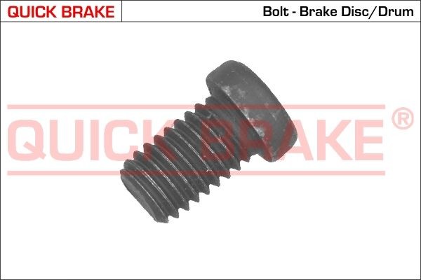 QUICK BRAKE Schroef, remzadel 11668 Kia SOUL Remklauw houder QUICK BRAKE 11668