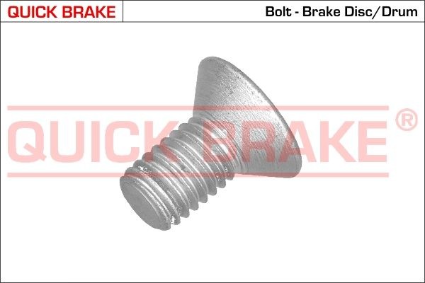QUICK BRAKE Schroef, remzadel 11669 Kia SOUL Remklauw houder QUICK BRAKE 11669