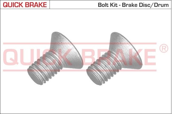 QUICK BRAKE Schroef, remschijf 11669K QUICK BRAKE 11669K Schroef, remschijf originele Smart goedkoop
