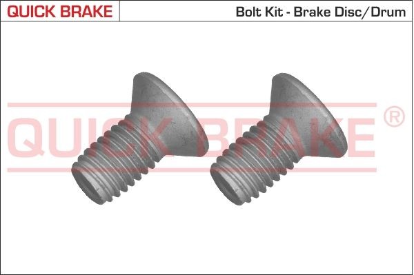 QUICK BRAKE Bolt, brake disc 11670K QUICK BRAKE 11670K RENAULT TALISMAN brake disc bolt replacement